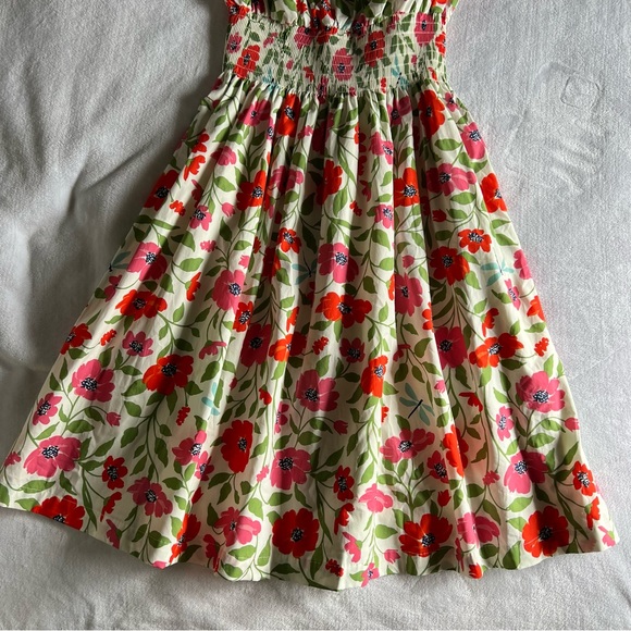 NEW kate spade Bold garden blooms Blaire cotton dress Cream, Size 2 nwt floral - Picture 7 of 12